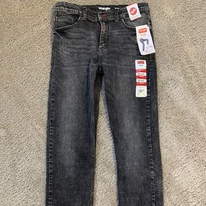 NWT Boys Grey Denim Wrangler Jeans